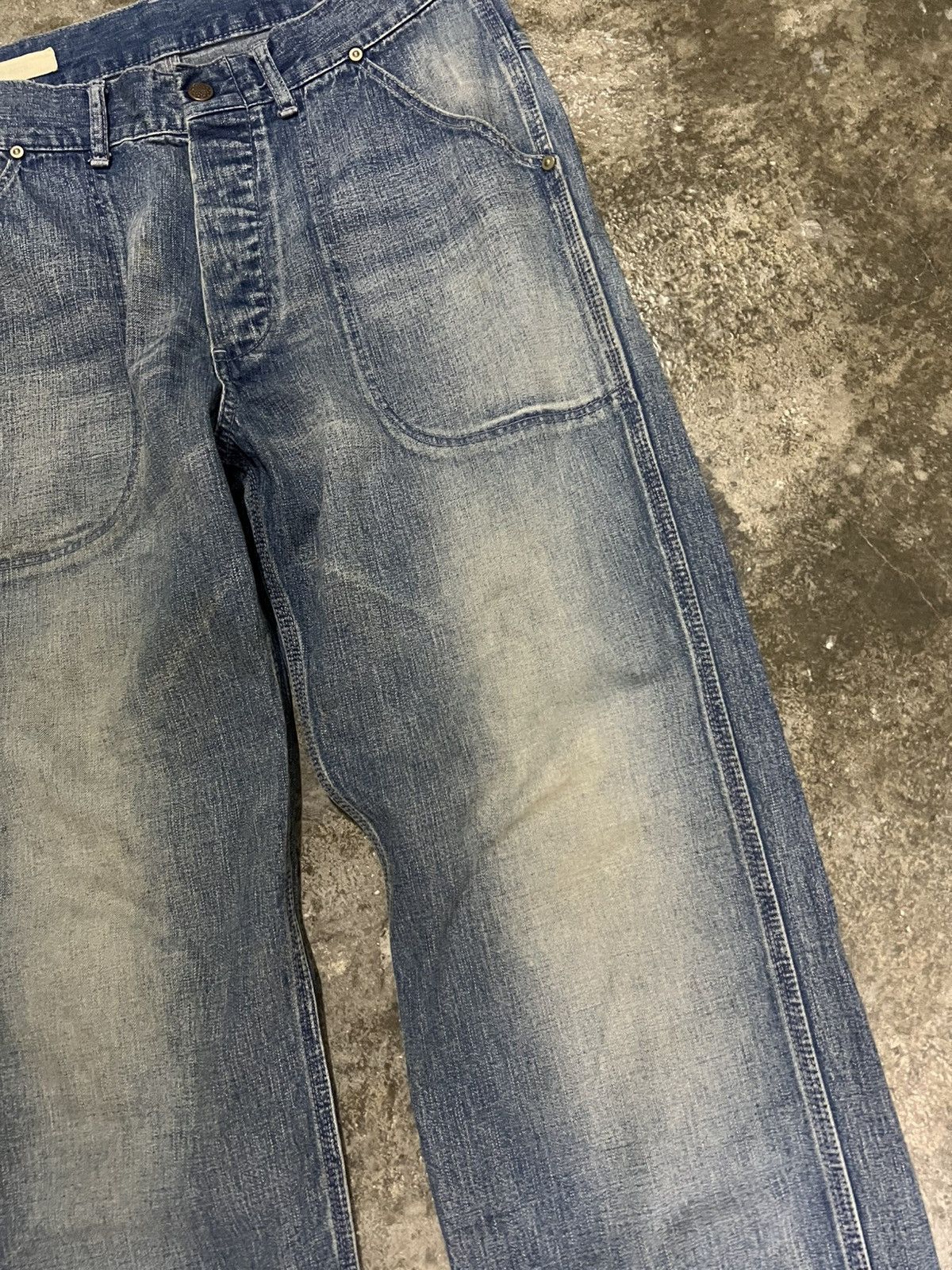 Japanese Brand 💥Inpaichtys Kerri Faded Jean Size US 30 / EU 46 - 6 Thumbnail