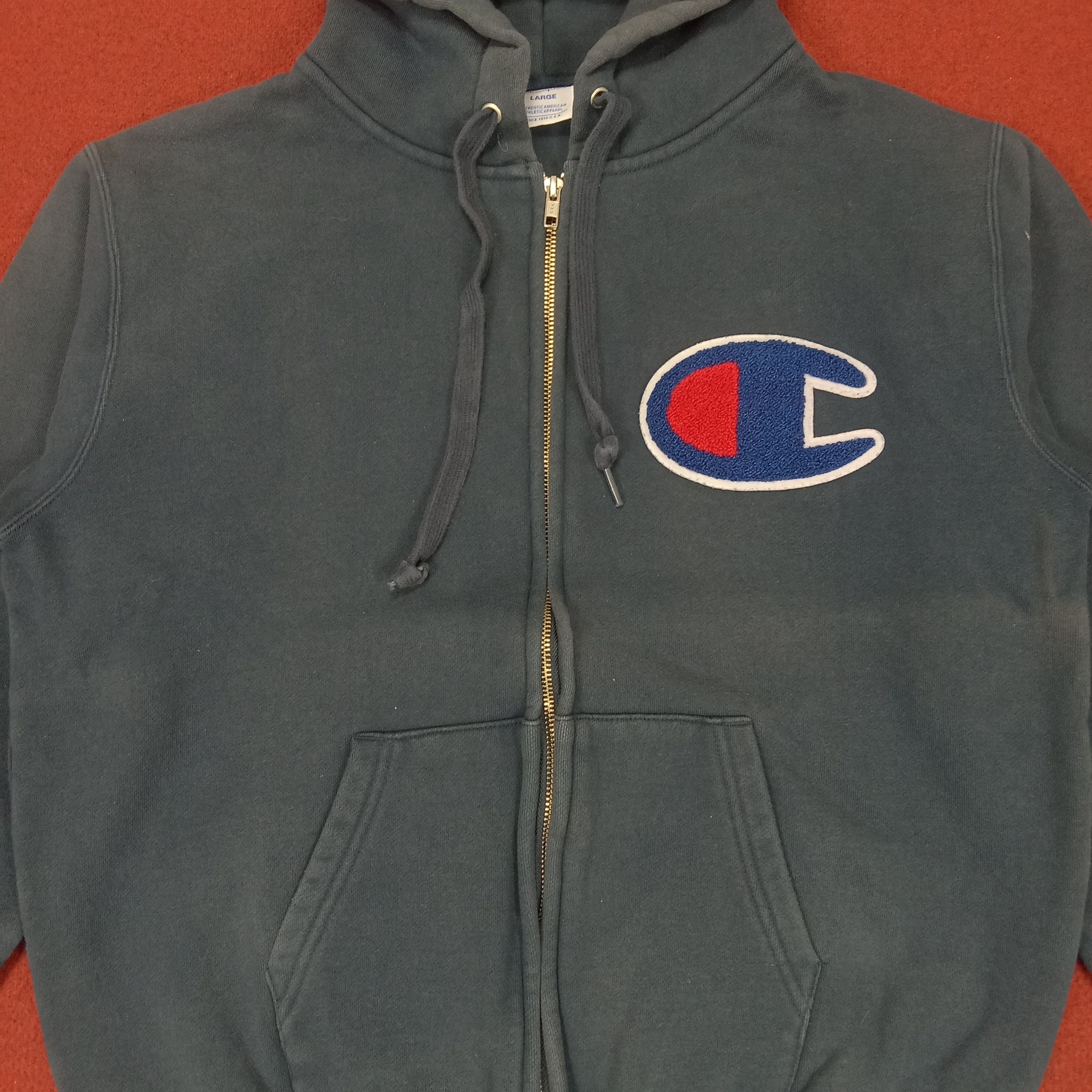 Champion × Vintage Champion Daily Streetwear Style Zipper Hoodies Size US M / EU 48-50 / 2 - 2 Thumbnail