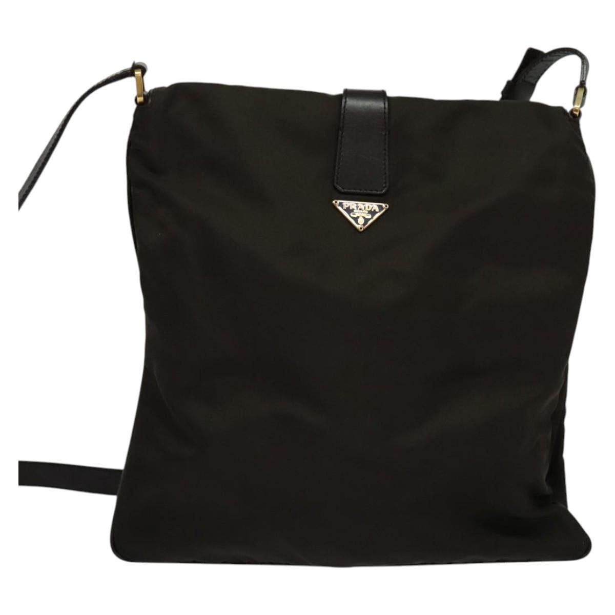 Prada PRADA Shoulder Bag Nylon Khaki Gold Size ONE SIZE - 3 Thumbnail