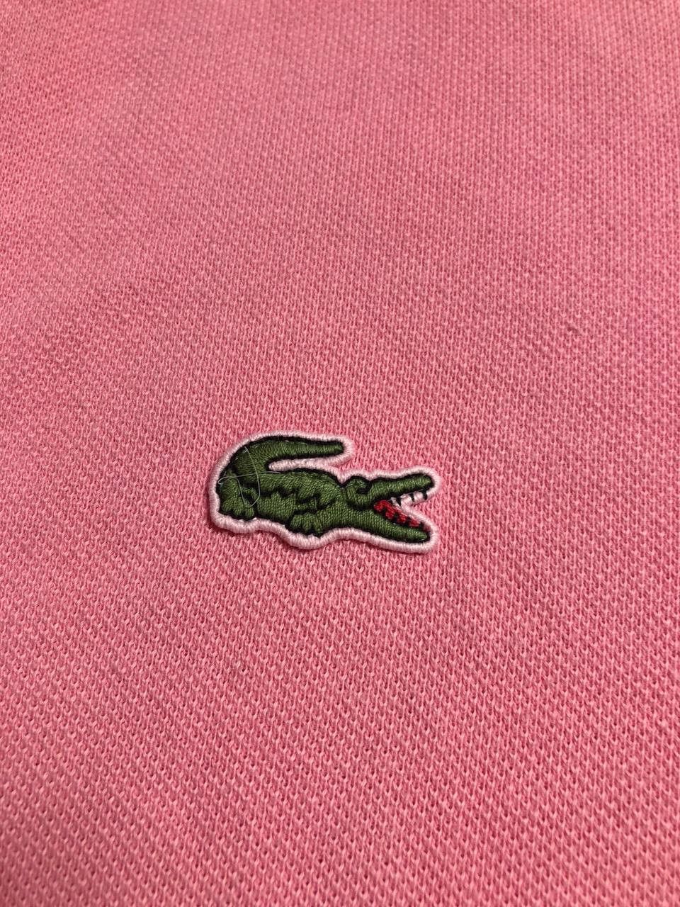 Lacoste × Vintage Polo Shirt Mens Pink Knit Short Sleeve Slim Fit Collared Size US XXL / EU 58 / 5 - 5 Thumbnail