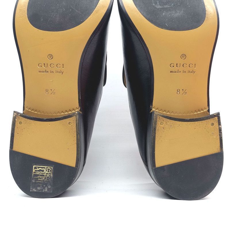 Gucci Gucci Jordaan Leather Horsebit Casual Shoes - Size US 9.5 / EU 42-43 - 4 Thumbnail