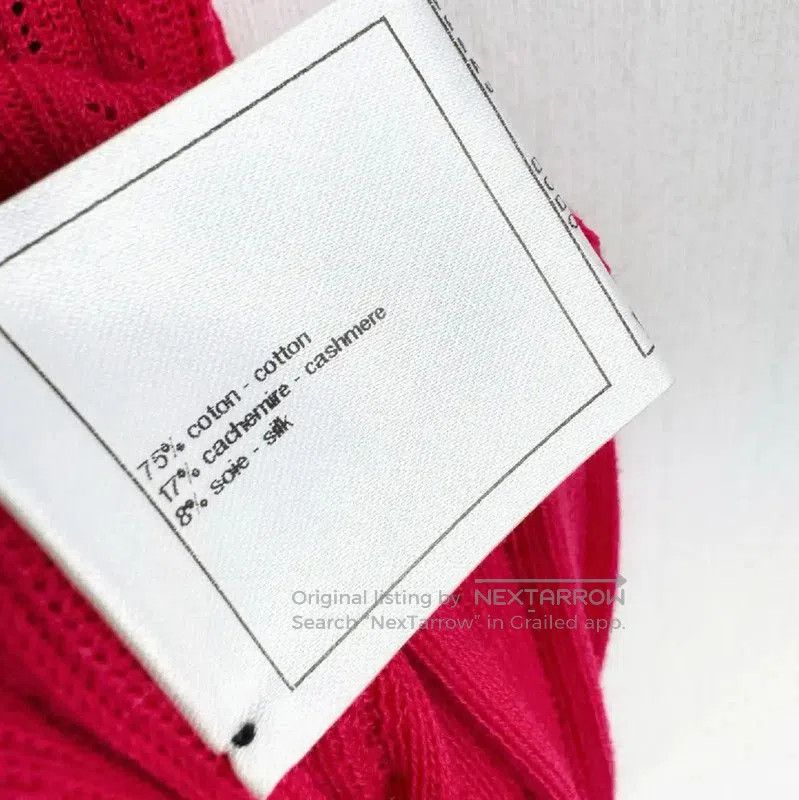Chanel Chanel Red Summer Short Sleeve T-Shirt . Size M / US 6-8 / IT 42-44 - 6 Thumbnail