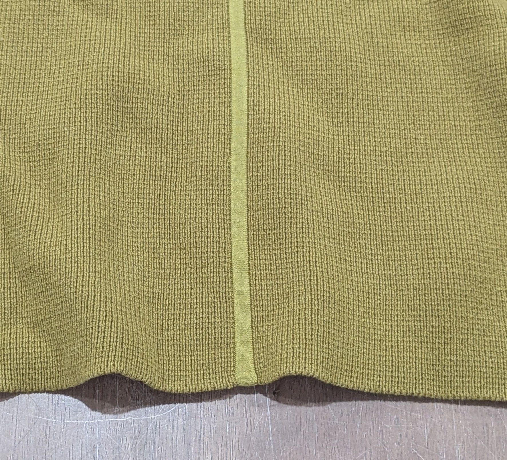 Rick Owens RICK OWENS Puffed Shoulder Cashmere Sweater Acid Medium Size US M / EU 48-50 / 2 - 2 Thumbnail