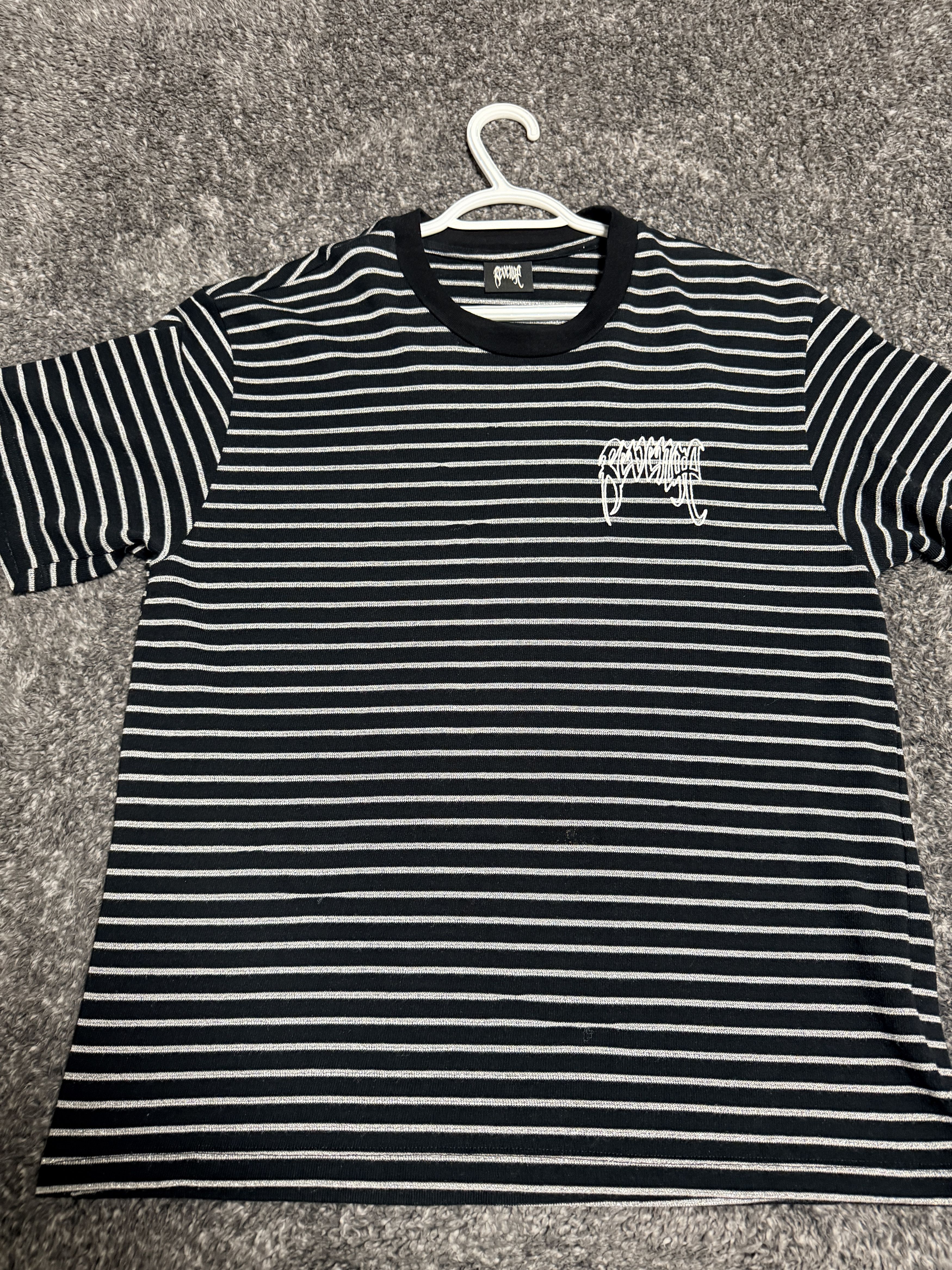 Revenge REVENGE SHINY STRIPE SHIRT Size US S / EU 44-46 / 1 - 1 Thumbnail