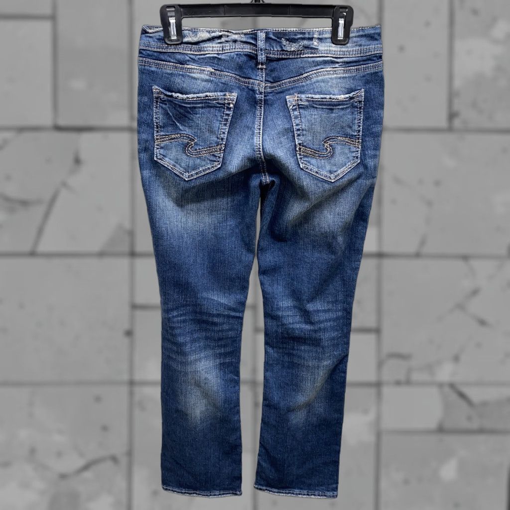 Silver Jeans Co. Silver Jeans Suki Slim Bootcut Jeans Women Size 27 Regular 31 Blue Denim Size 27" / US 4 / IT 40 - 1 Thumbnail