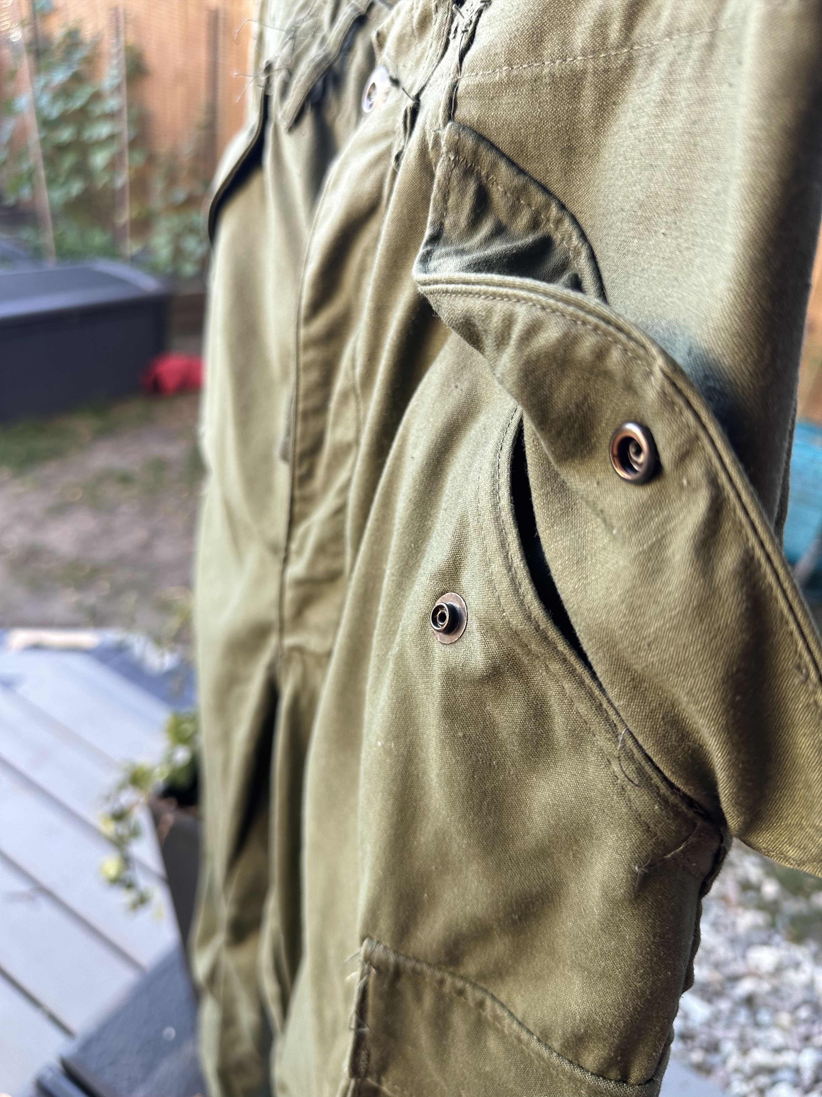 Vintage 1972 Vietnam War US Army M65 Cold Weather Trousers Size US 31 - 2 Thumbnail