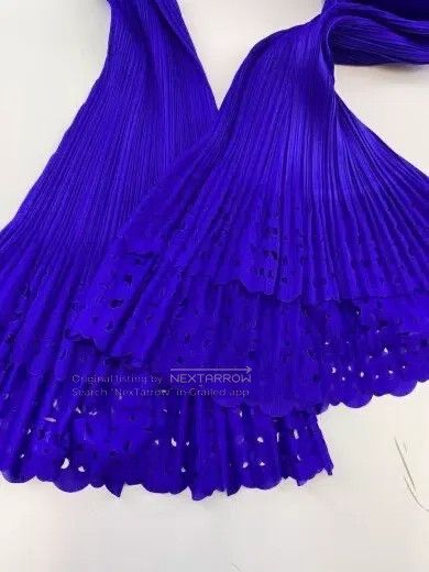 Issey Miyake Issey Miyake Purple Ruched Tassel Pants Size 25" / US 0 / IT 36 - 1 Thumbnail