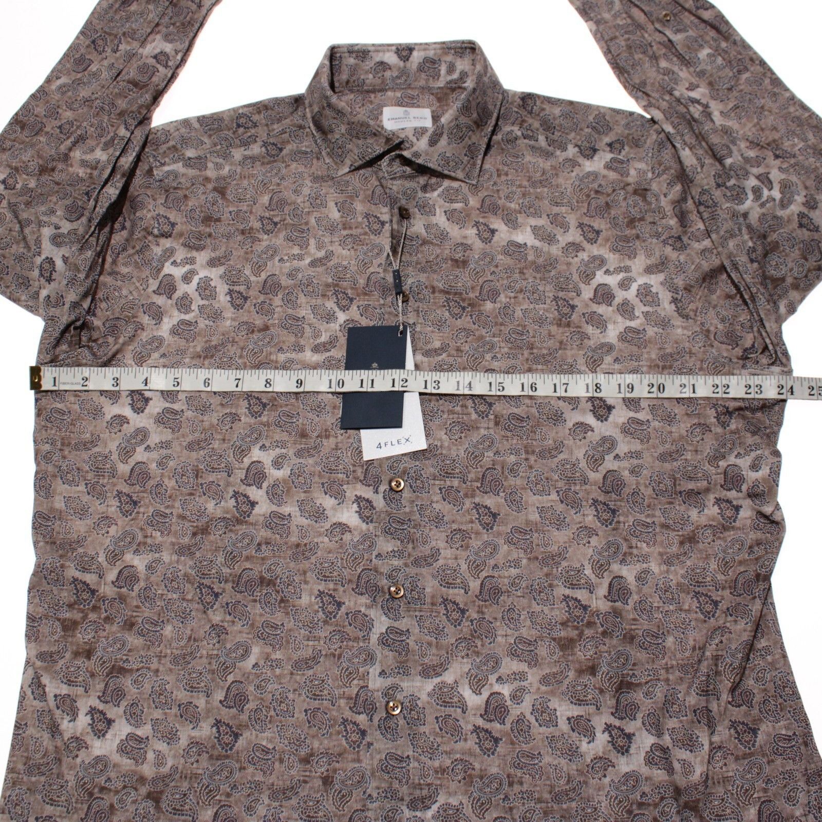Other Emanuel Berg New with tags Shirt Size XL US In Brown Size US XL / EU 56 / 4 - 4 Thumbnail