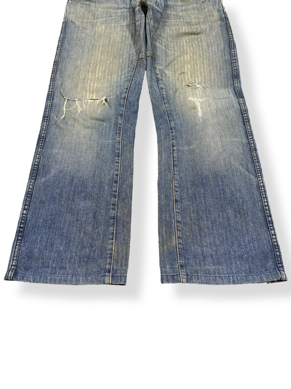 Diesel Vintage Diesel Industry Mud Wash Baggy Distressed Jeans Size US 32 / EU 48 - 7 Thumbnail