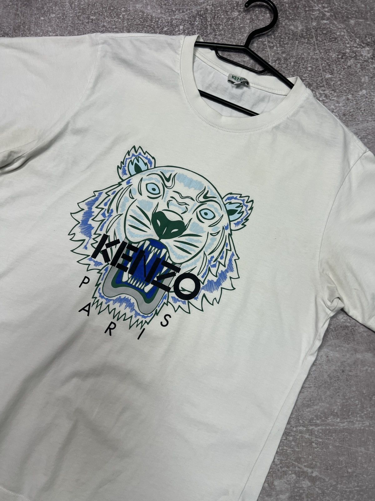 Kenzo Kenzo t shirt Big Logo Size L Size US L / EU 52-54 / 3 - 2 Thumbnail