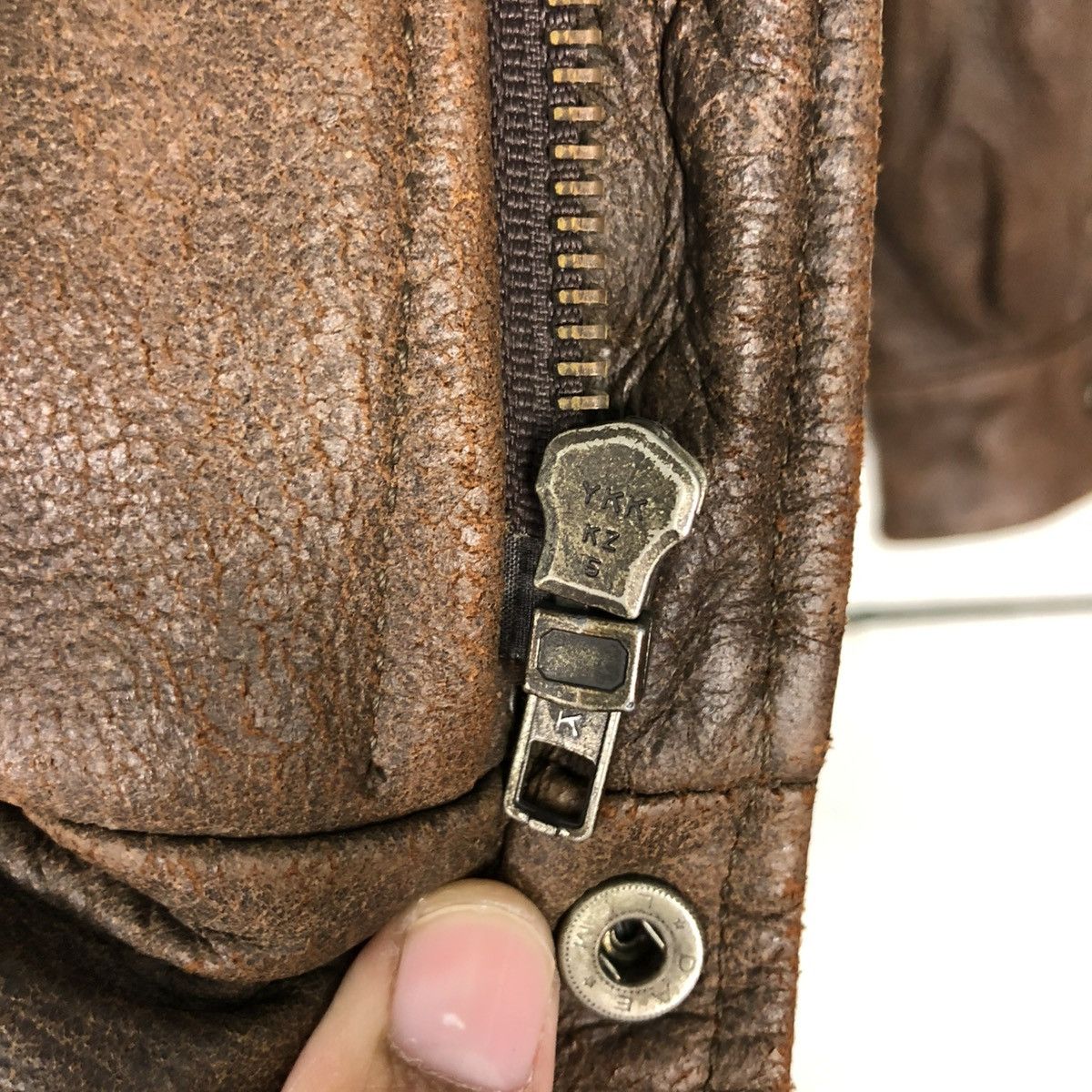 Vintage 🔥VINTAGE AERO LEATHER JACKET A2 FLIGHT JACKET USA MILITARY Size US M / EU 48-50 / 2 - 20 Thumbnail