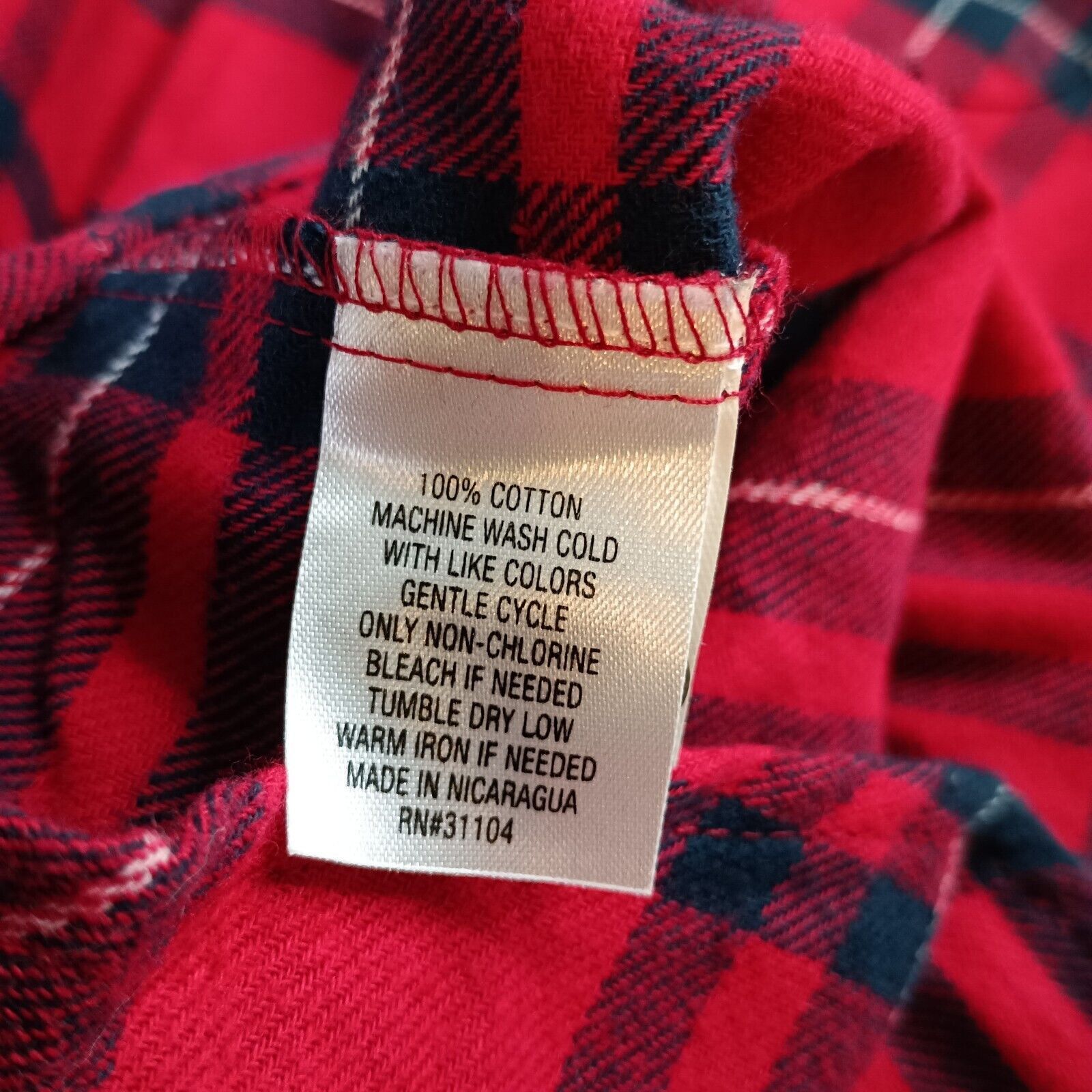 Saddlebred Saddlebred Flannel Shirt Men’s L Red Plaid Classic Fit Size US L / EU 52-54 / 3 - 7 Thumbnail