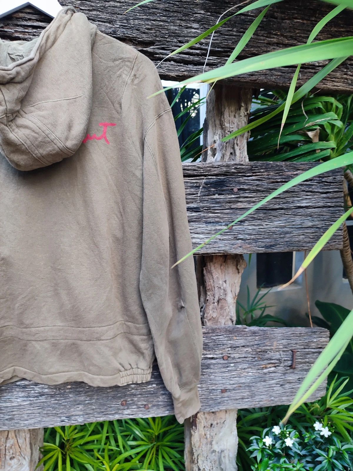 Karl Helmut Vintage Karl Helmut Olive Full-Zip Hoodie with Embroidery Size US M / EU 48-50 / 2 - 12 Thumbnail