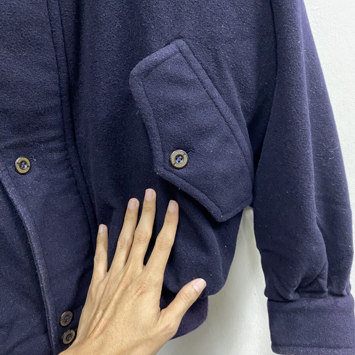 Burberry 🔥Burberrys Wool Spell Out Bomber Jacket LIKE NEW🔥 Size US L / EU 52-54 / 3 - 10 Thumbnail