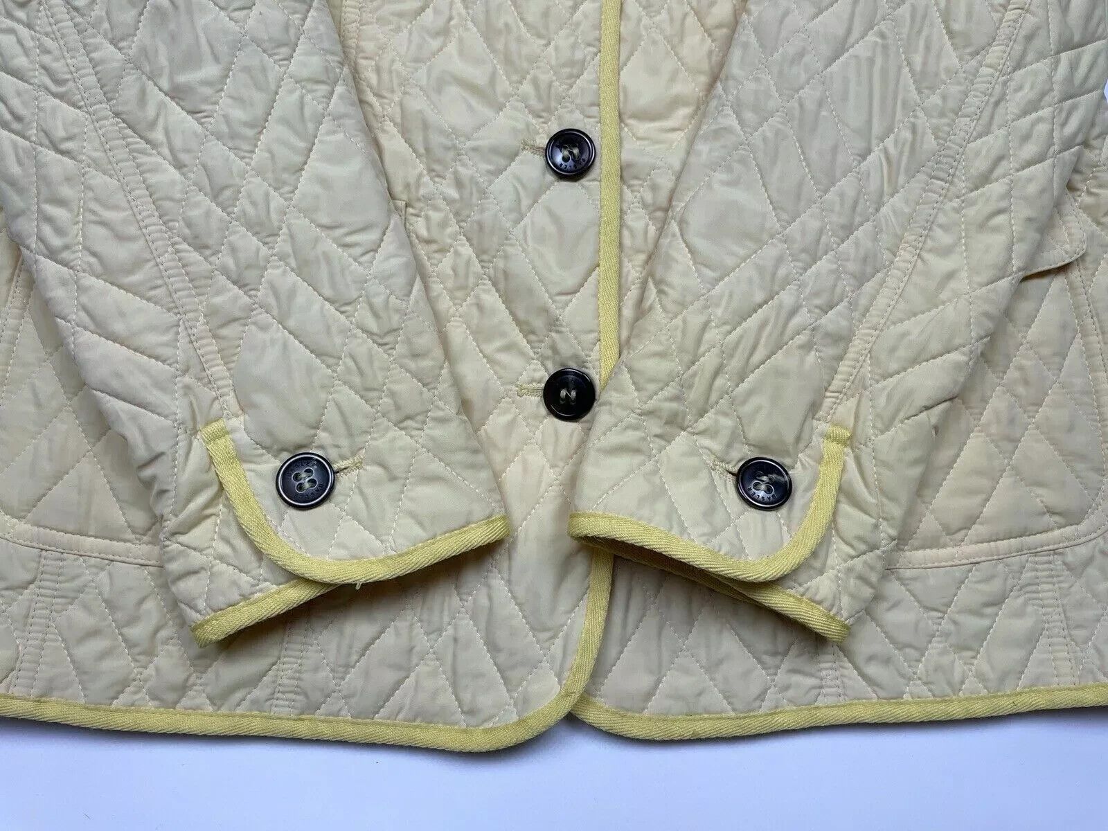 Other Basler Quilted Nova Check Jacket Yellow Size 42 Size M / US 6-8 / IT 42-44 - 6 Thumbnail
