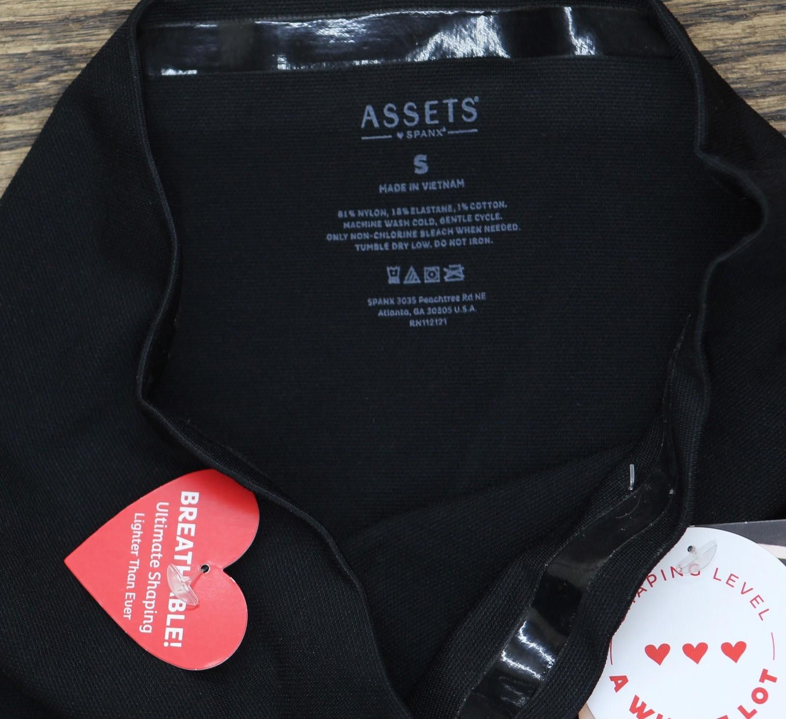 Other Nwt Assets By Spanx High-waist Control Briefs Very Black S Size ONE SIZE - 4 Thumbnail