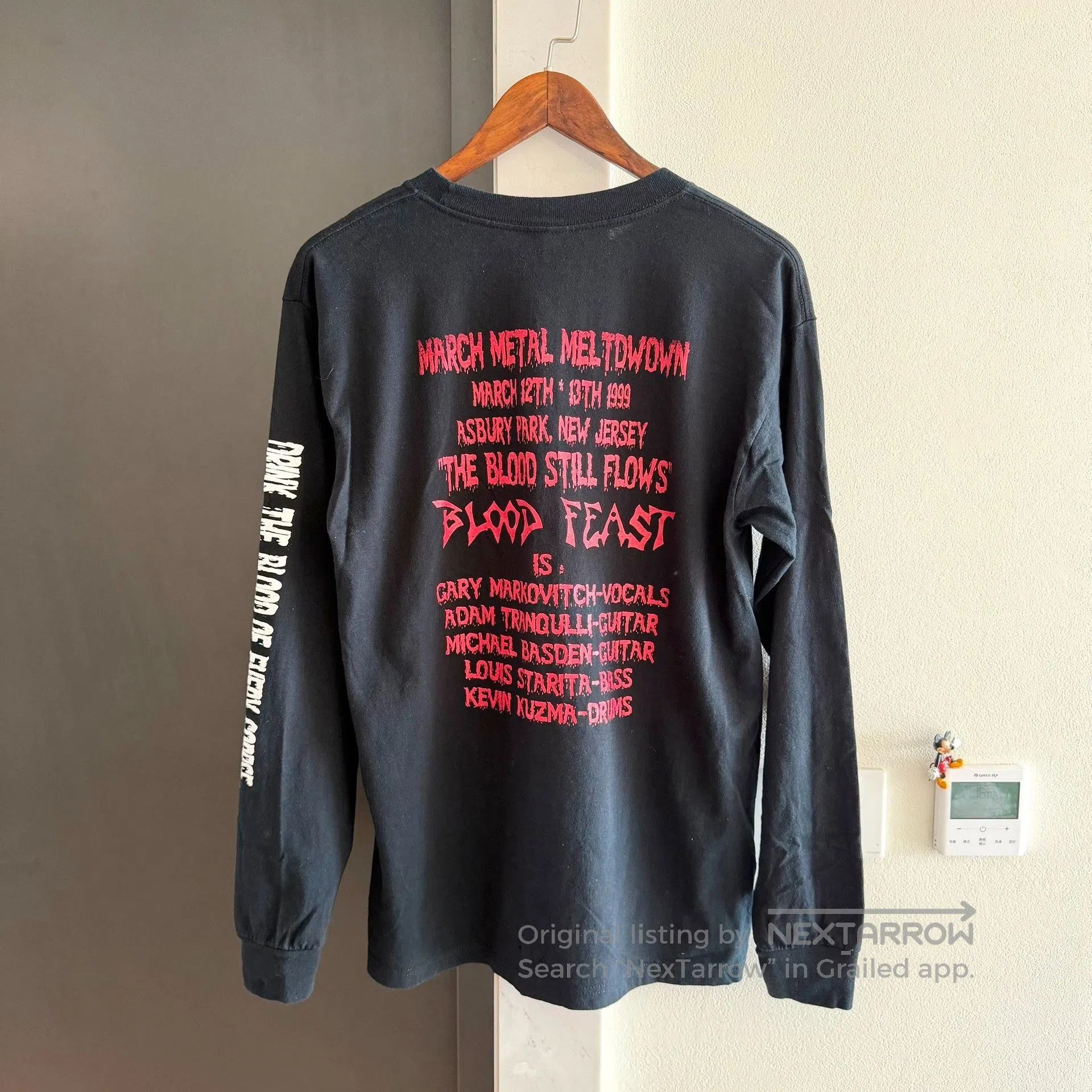Vintage Vintage Blood Feast 1999 Longsleeve. Size US M / EU 48-50 / 2 - 2 Thumbnail