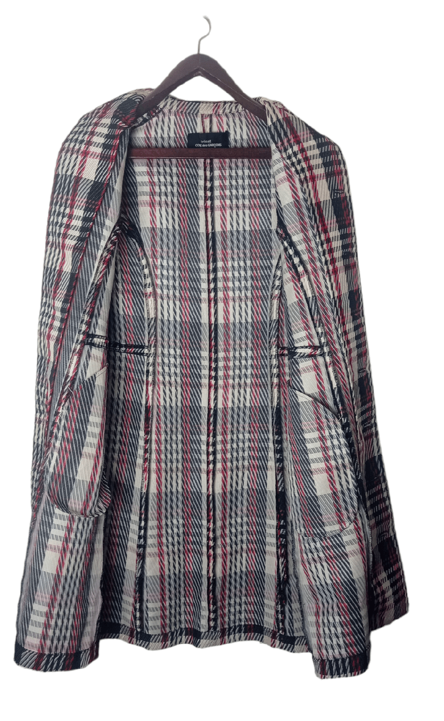 Comme des Garcons Vtg Ad 1996 Comme des Garçons Plaid tartan Nice jacket Size US M / EU 48-50 / 2 - 5 Thumbnail