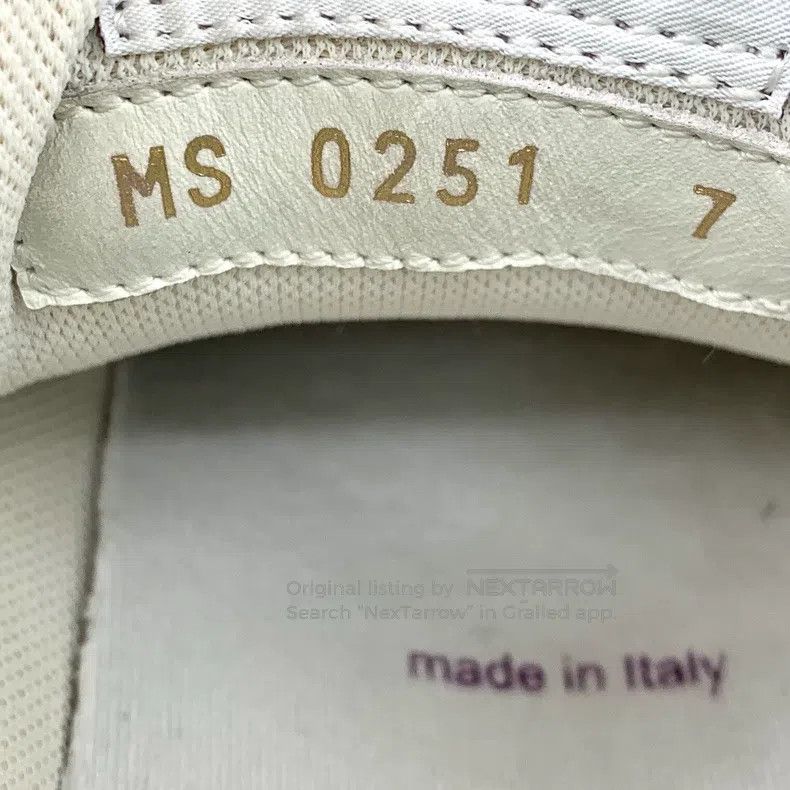 Louis Vuitton Louis Vuitton White logo presbyopic lace-up casual flat sn Size US 7 / EU 40 - 6 Thumbnail