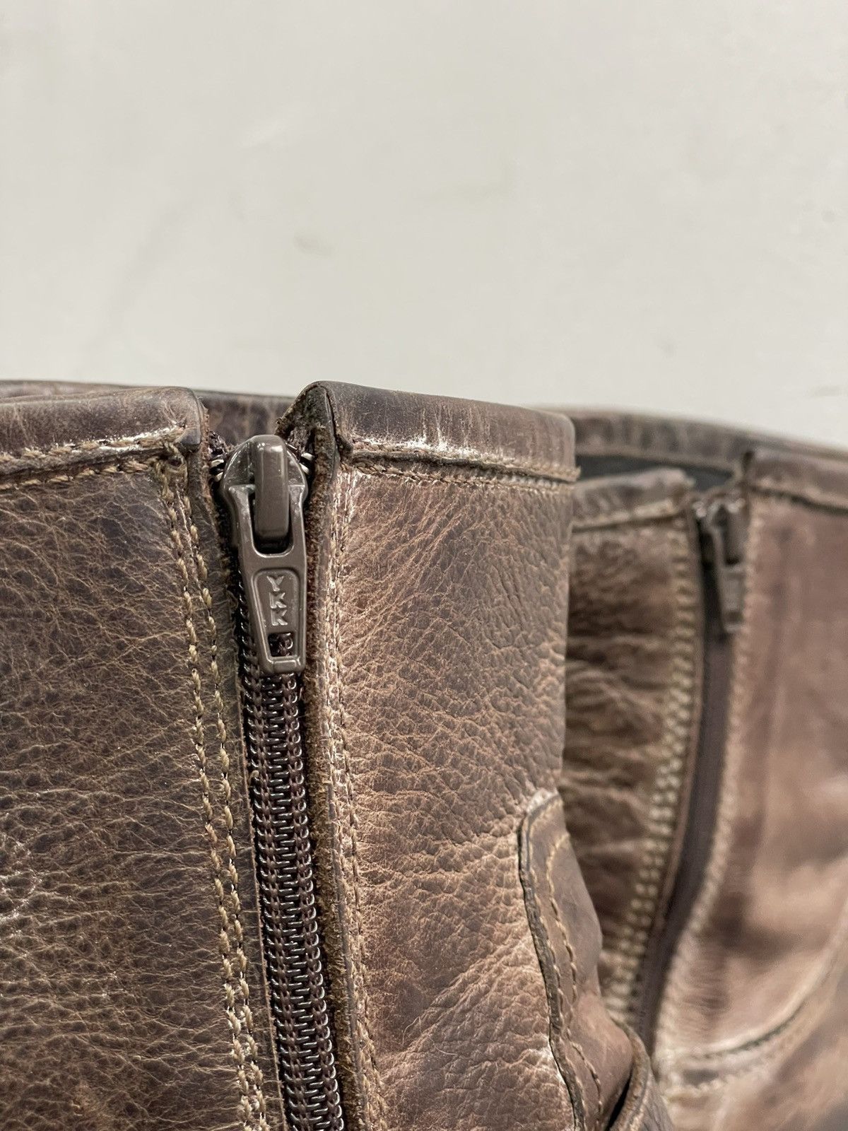 ASH Brown ASH metal detailed ankle boots guidi 90s style Size US 7.5 / EU 40-41 - 8 Thumbnail