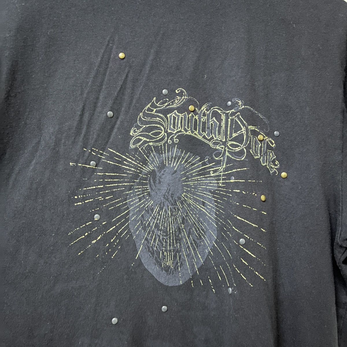 Affliction × Southpole × Vintage Vintage Southpole Gothic Hearts Y2k T Shirt Size US M / EU 48-50 / 2 - 3 Thumbnail