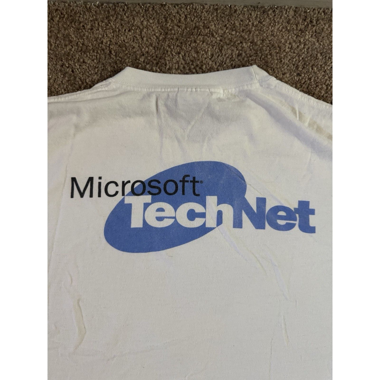 Microsoft Vintage 1998 Microsoft Men’s Tshirt Size US XL / EU 56 / 4 - 5 Thumbnail