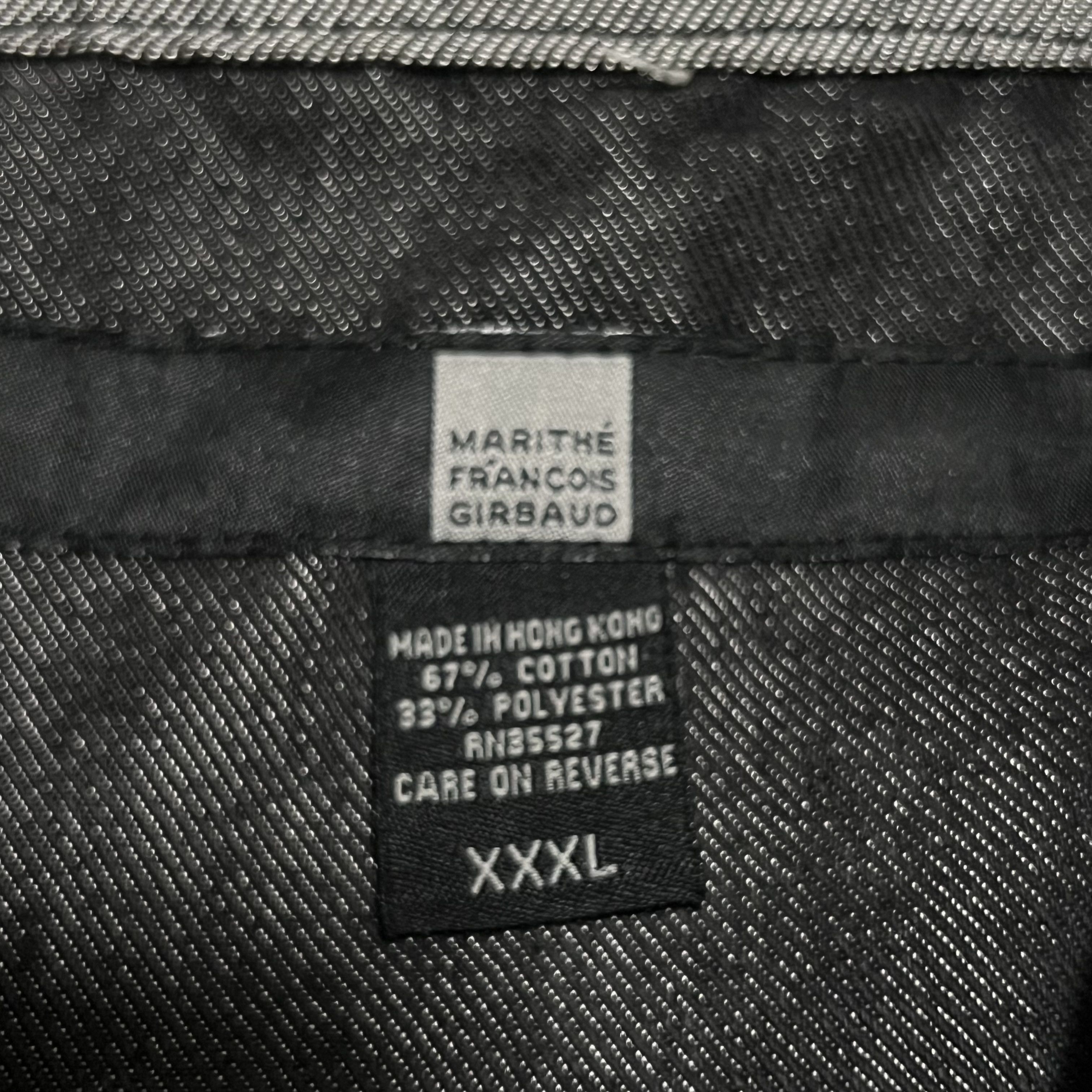 Marithe + Francois Girbaud × Vintage Marithe Francois Girbaud Metallic Denim Jacket 3XL Size US XXL / EU 58 / 5 - 5 Thumbnail
