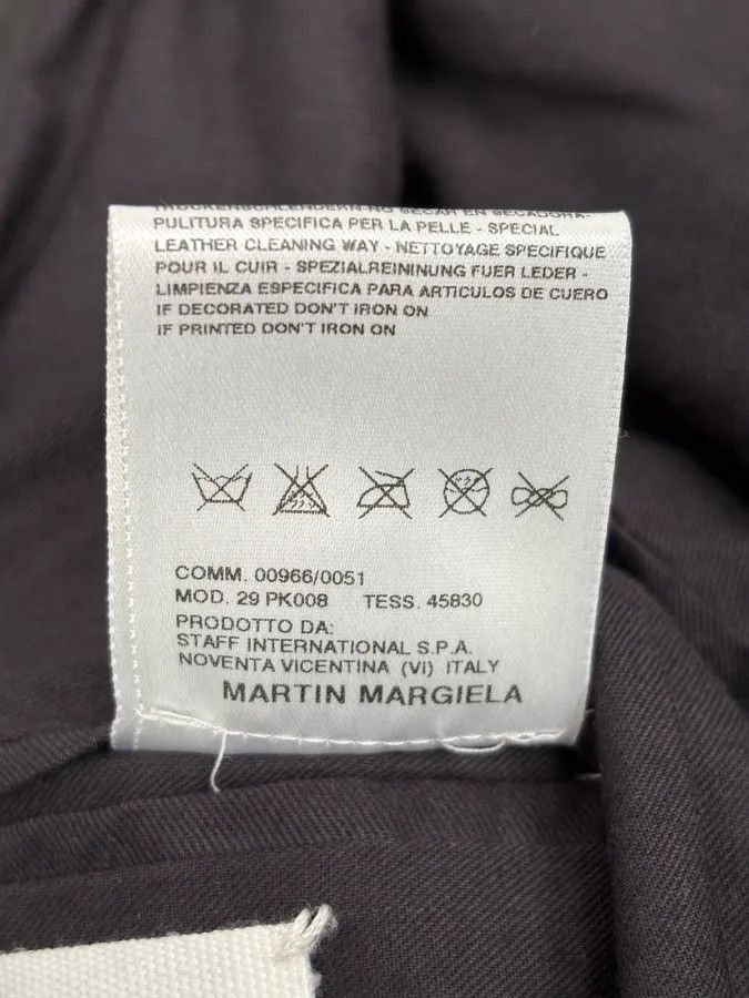 Maison Margiela SS2005 Maison Martin Margiela Black 5 Zip Biker Leather Jacket Size S / US 4 / IT 40 - 13 Thumbnail