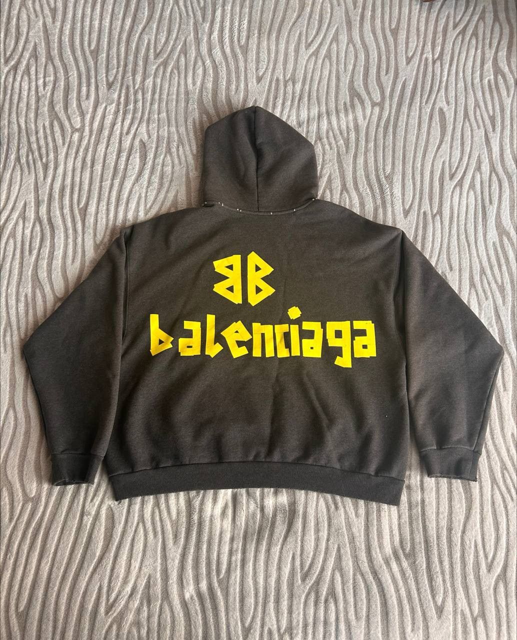 Balenciaga balenciaga tape logo hoodie Size US XS / EU 42 / 0 - 2 Thumbnail