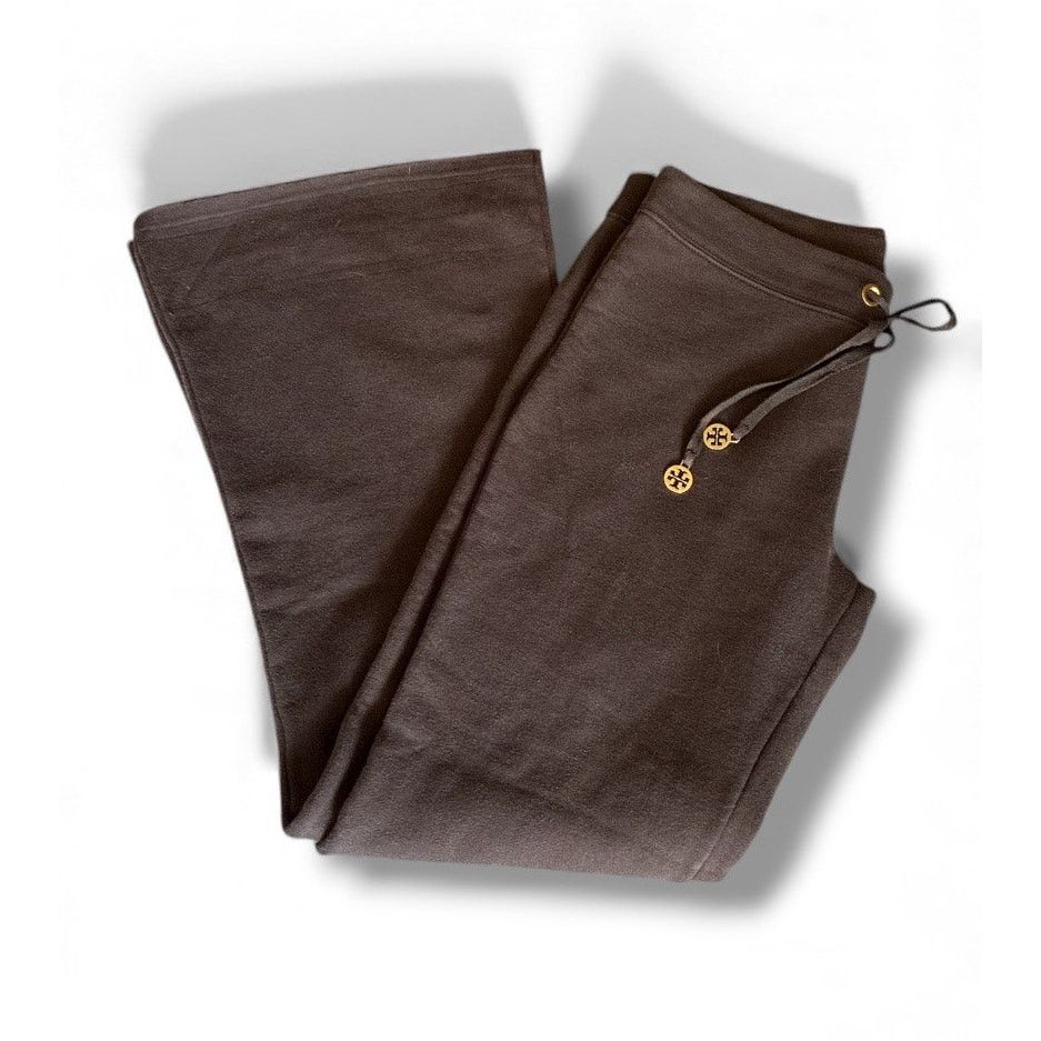 Tory Burch Tory Burch wide leg drawstring brown lounge sweatpants Size 34" / US 12 / IT 48 - 5 Thumbnail