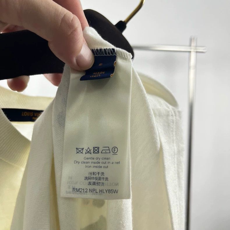 Louis Vuitton Louis Vuitton White and green flocking bullet screen short Size US S / EU 44-46 / 1 - 4 Thumbnail