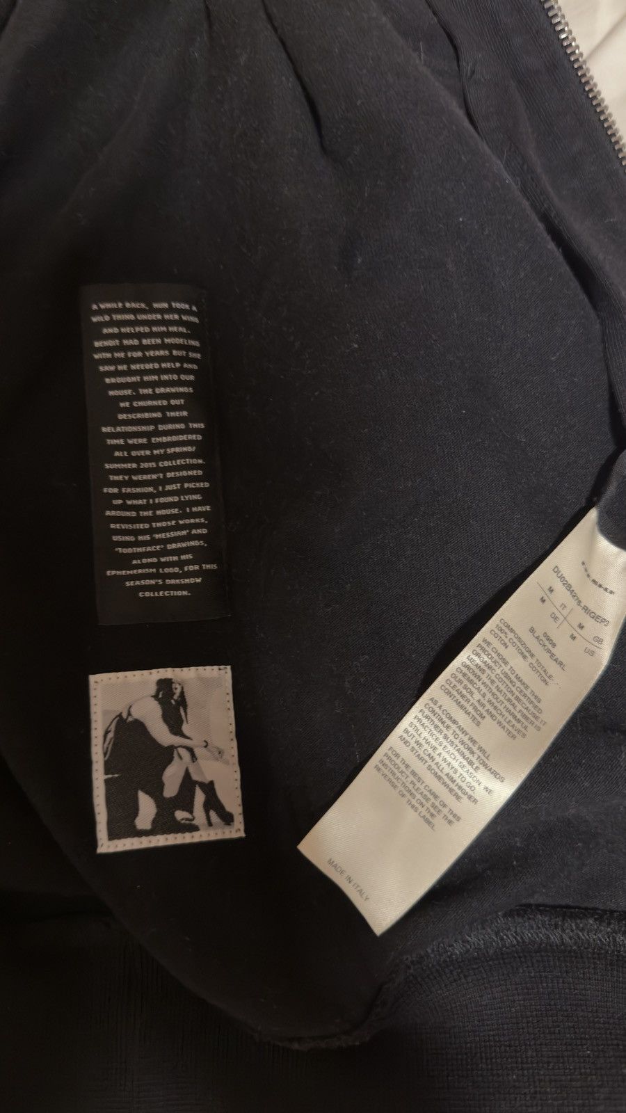 Rick Owens Drkshdw Rick Owens printed zipped jason hoodie Size US M / EU 48-50 / 2 - 5 Thumbnail