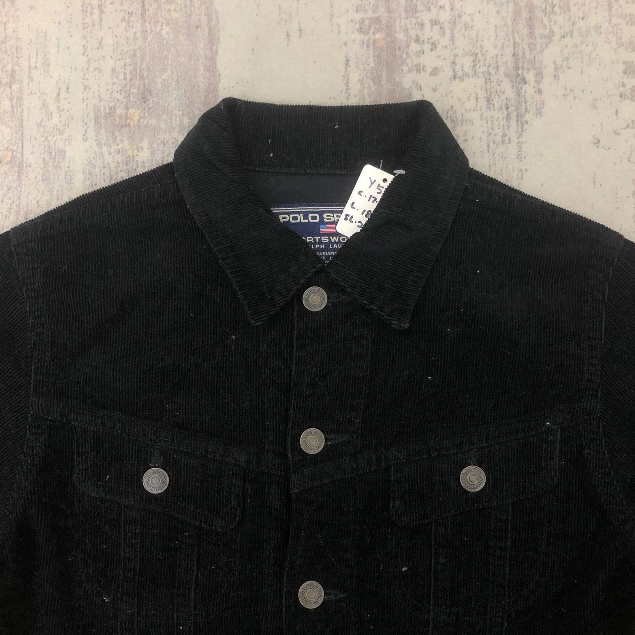 Polo Ralph Lauren Y523 VTG POLO SPORT RL TRUCKER CORDUROY JACKET CROP Size S / US 4 / IT 40 - 6 Thumbnail