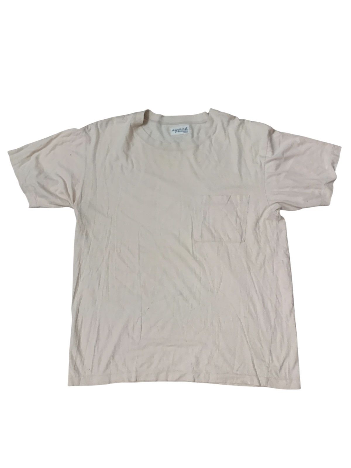 agnes b. Agnes B Homme Paris Single Pocket Plain Tee Size US XL / EU 56 / 4 - 1 Thumbnail