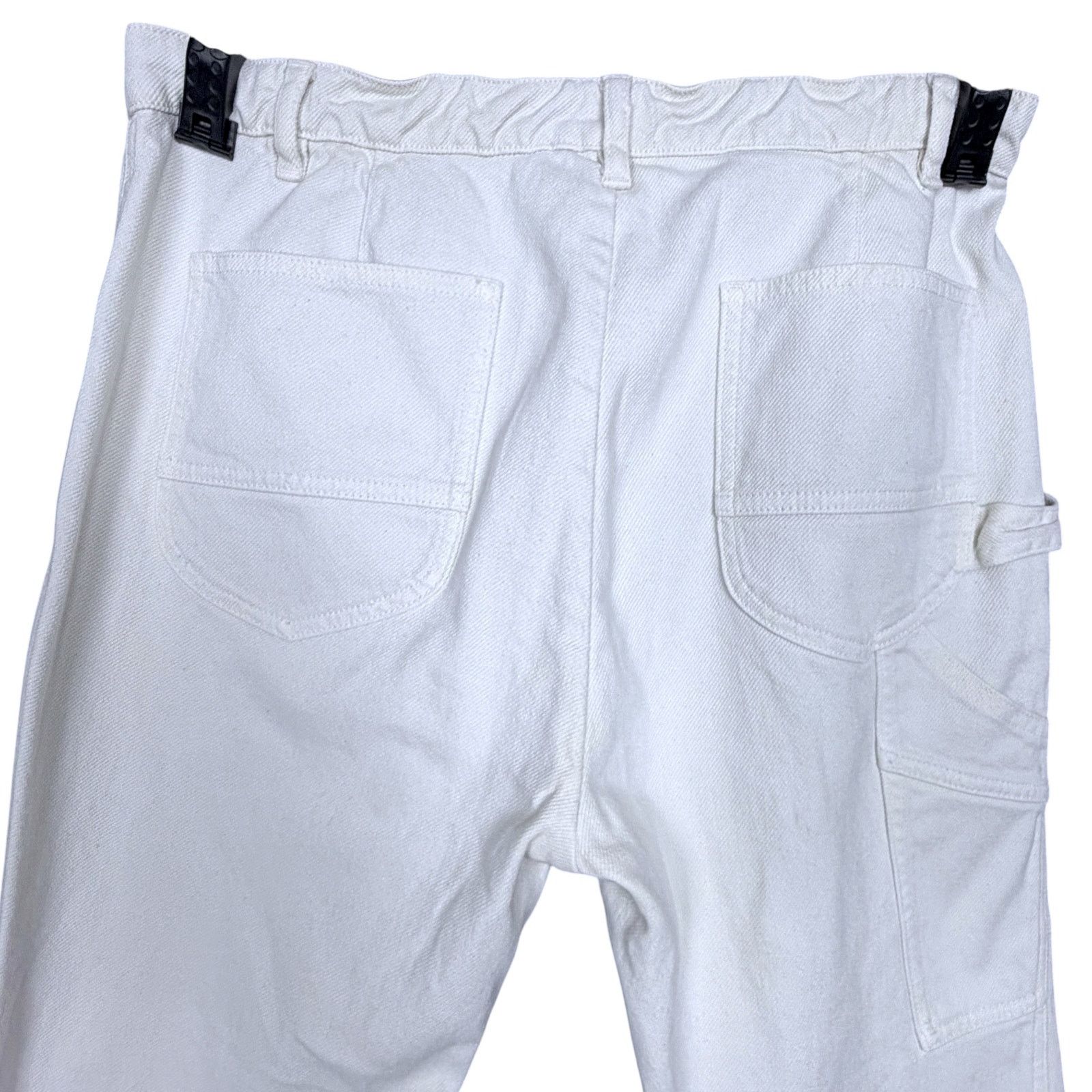 James Perse James Perse Standard White Estilo Womens 28x26 Utility Jeans Size 28" / US 6 / IT 42 - 4 Thumbnail