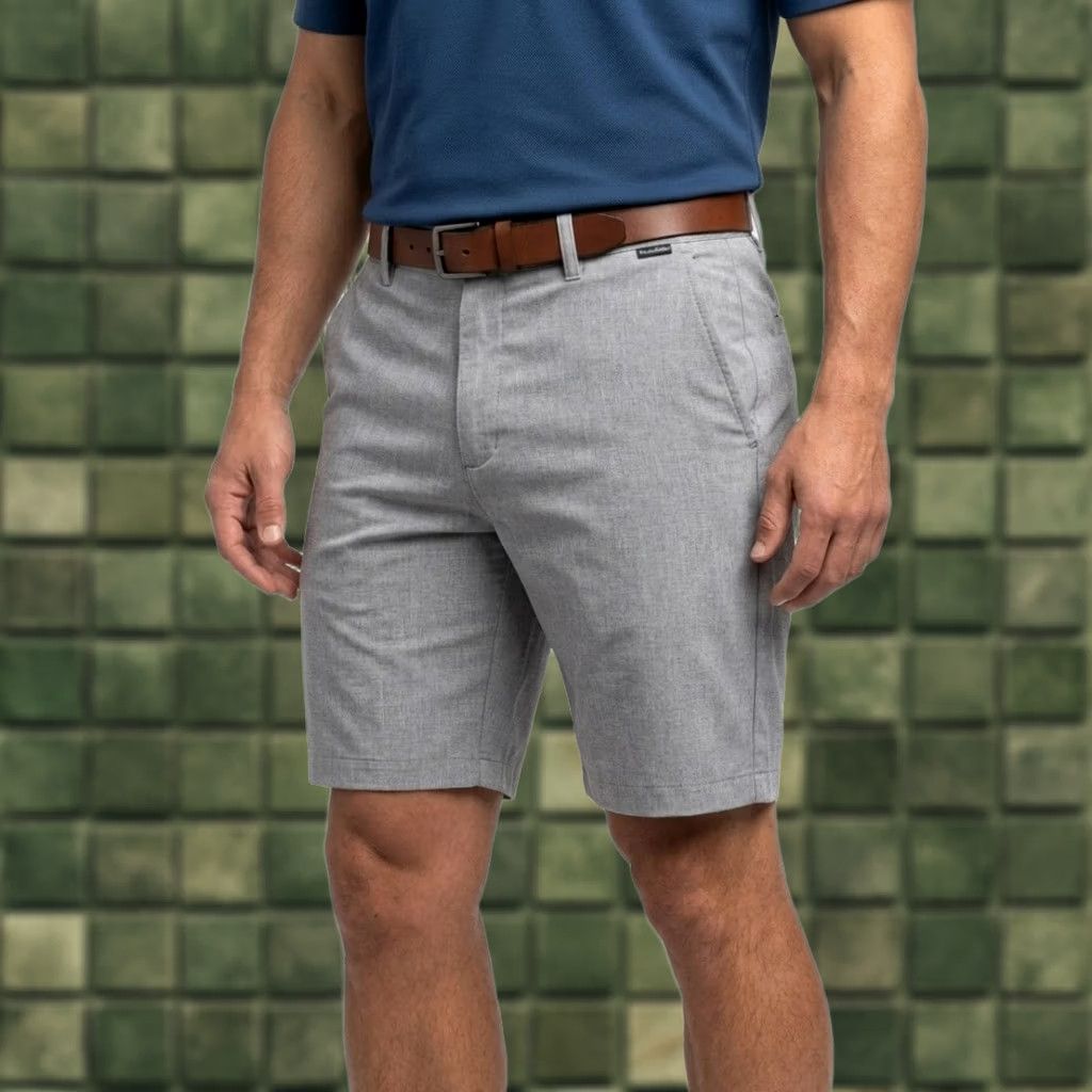 TravisMathew TravisMathew Beck Men's 36 Gray Golf Shorts Performance Stretch Lightweight 10in Size US 36 / EU 52 - 1 Thumbnail