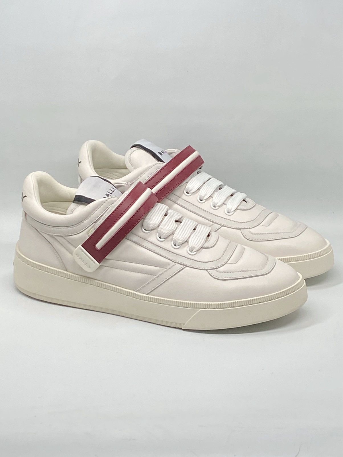 Bally Bally Raise Royce Leather Low-Top Sneakers size 42/us size 9 Size US 9 / EU 42 - 4 Thumbnail