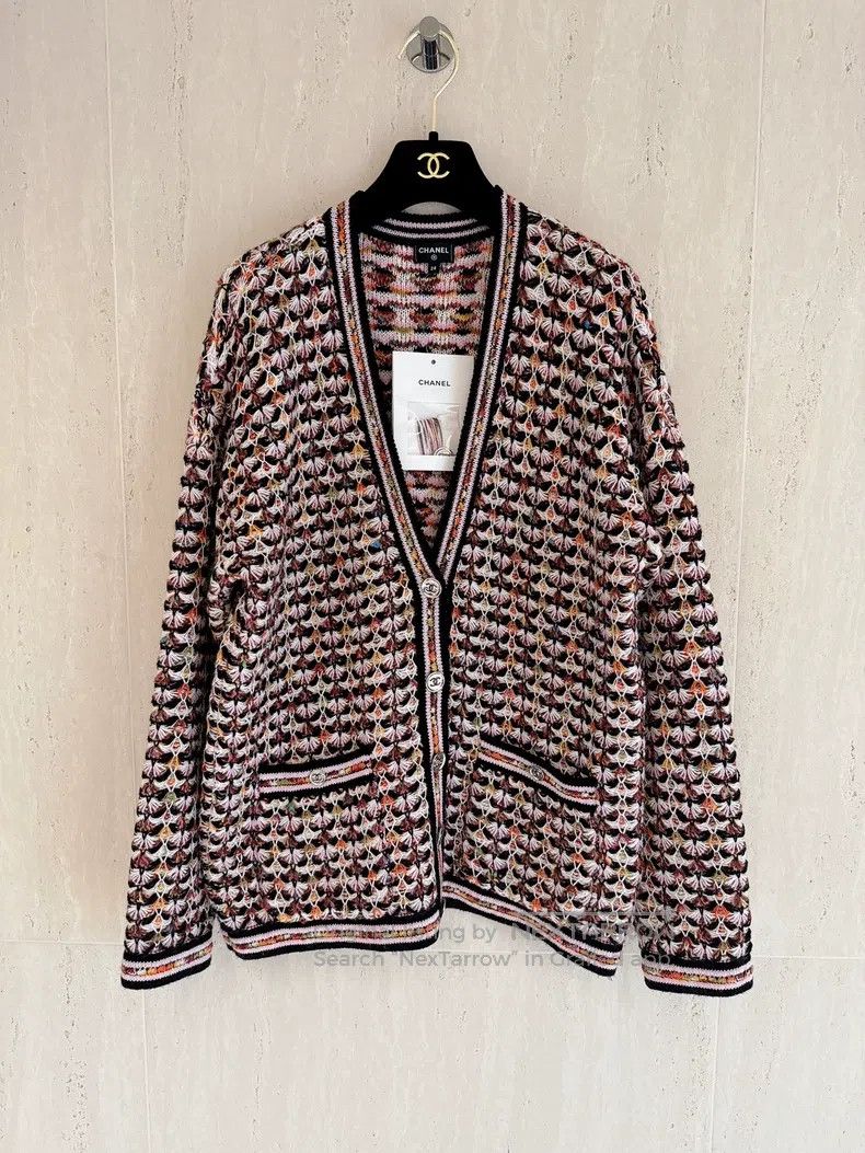 Chanel Chanel Kadar Series Heavy Industry Knitted Cardigan coat Size XS / US 0-2 / IT 36-38 - 1 Thumbnail