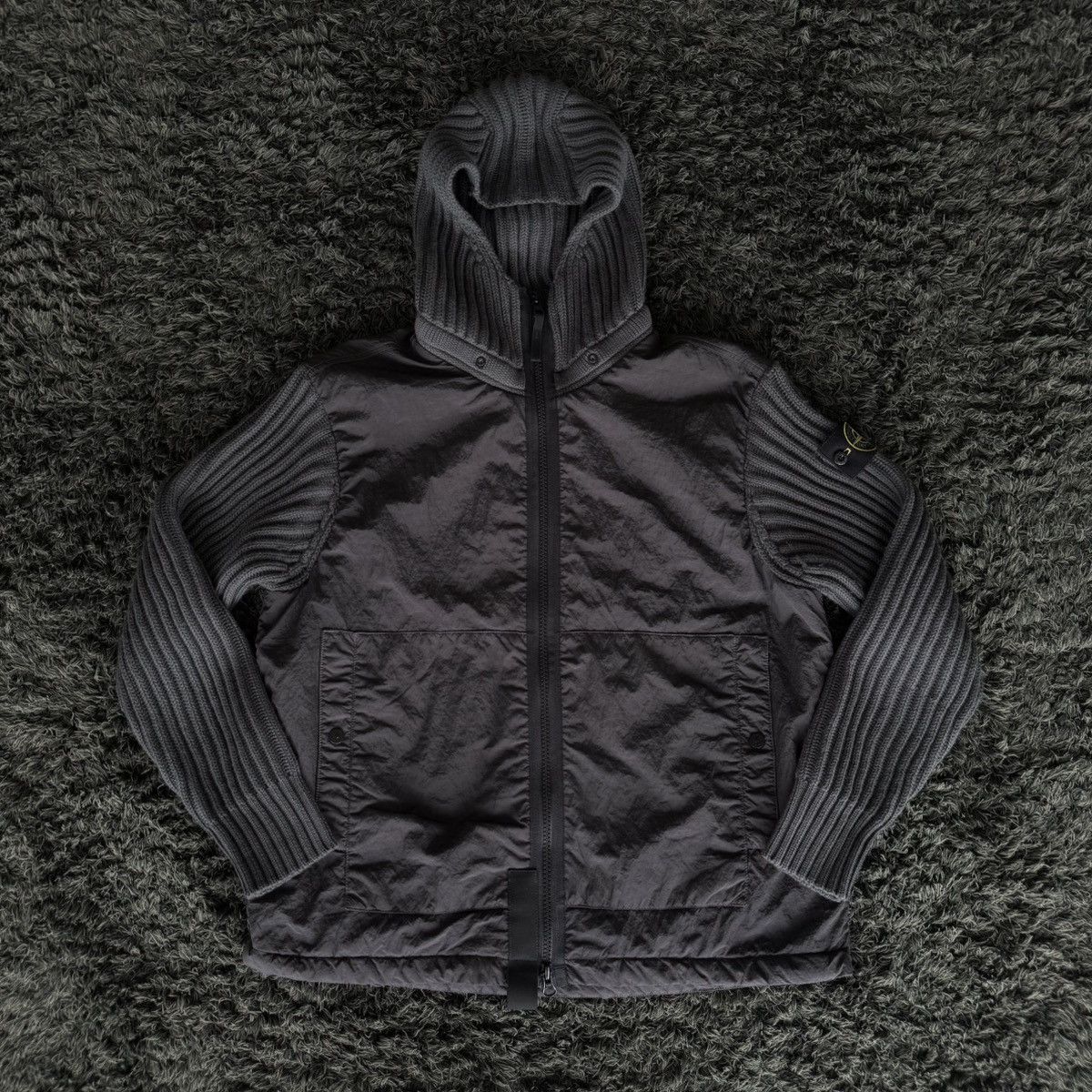Stone Island Nylon Metal IN Econyl® Regenerated With Primaloft®-TC & Knit Size US L / EU 52-54 / 3 - 2 Thumbnail
