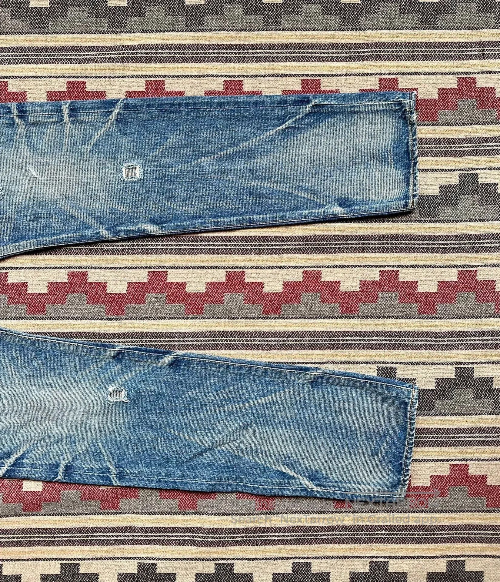 Prps Prps Noir Heavy Wash Distressed Jeans. Size US 32 / EU 48 - 5 Thumbnail