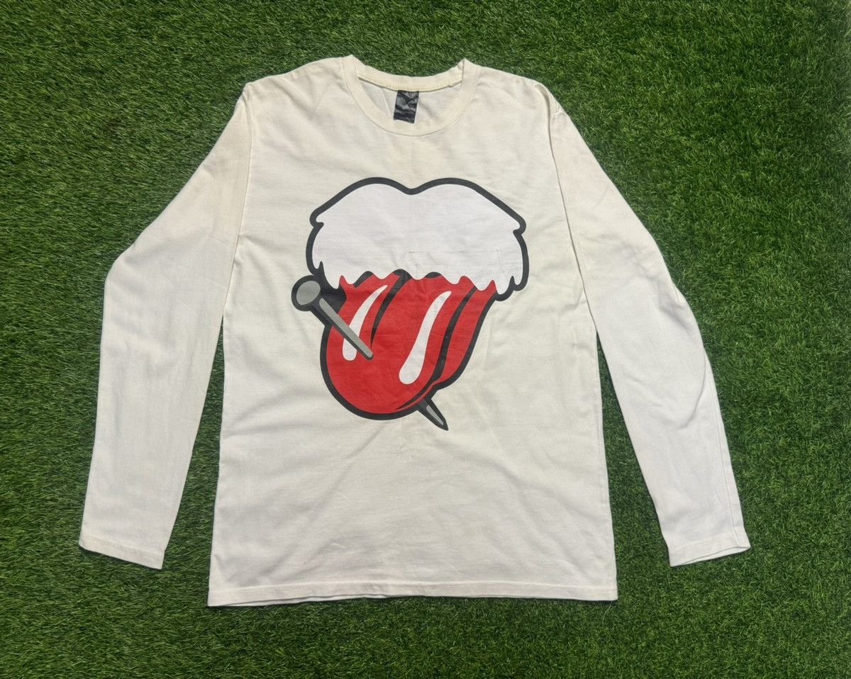 Japanese Brand long sleeve crewneck by NumberNine rolling stone design Size US M / EU 48-50 / 2 - 1 Thumbnail