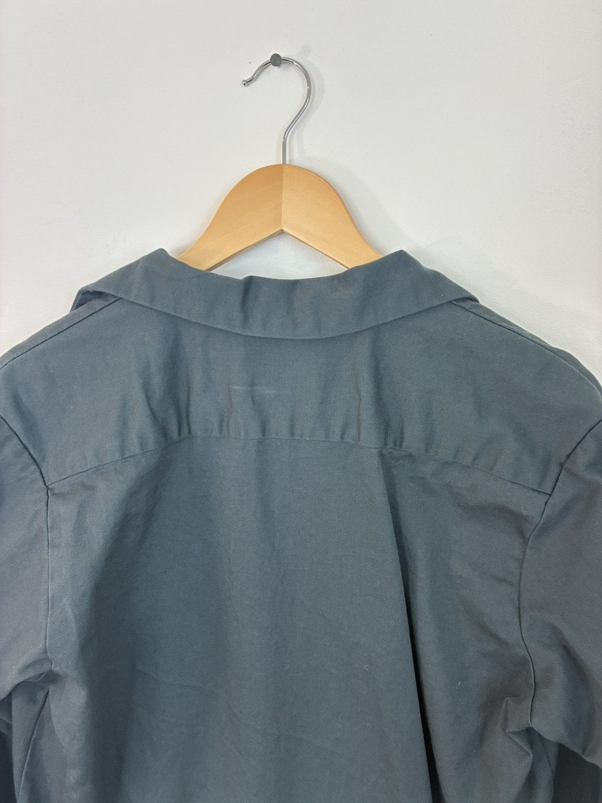 Vintage Vintage Thrashed Faded Mechanic Work Shirt Size US M / EU 48-50 / 2 - 6 Thumbnail