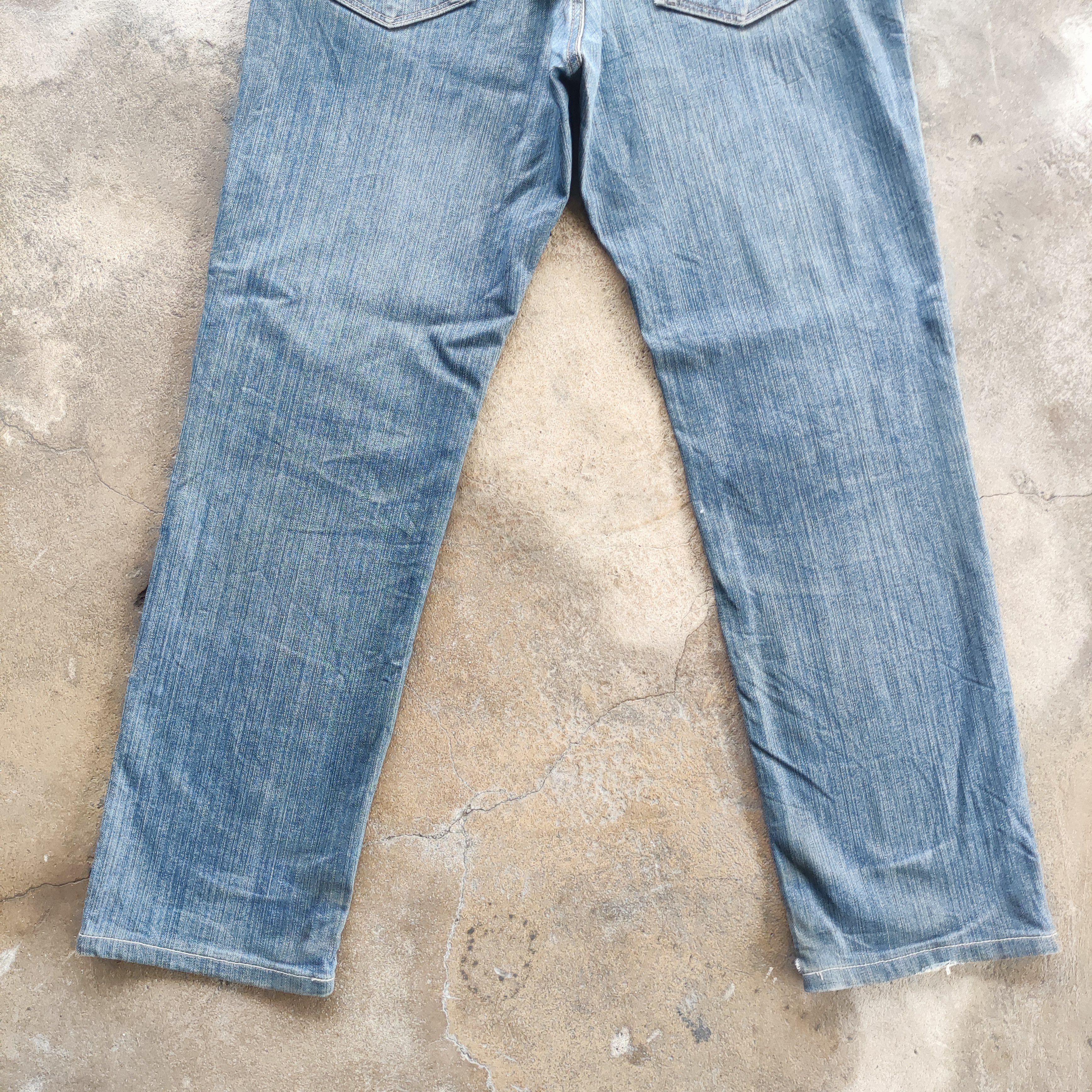 Edwin Vintage Edwin Brand Straight Cut Jeans Faded Ripped Pants Size US 34 / EU 50 - 11 Thumbnail