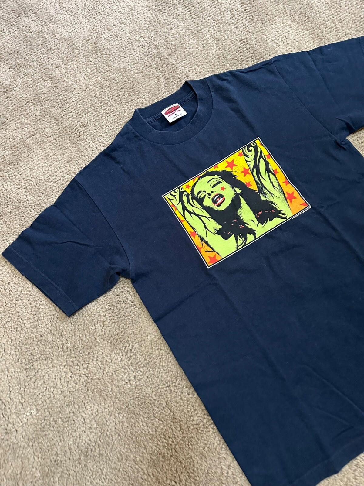 Band Tees 90's POSTER POP Kozik "The Green Lady" T Size M Size US M / EU 48-50 / 2 - 3 Thumbnail