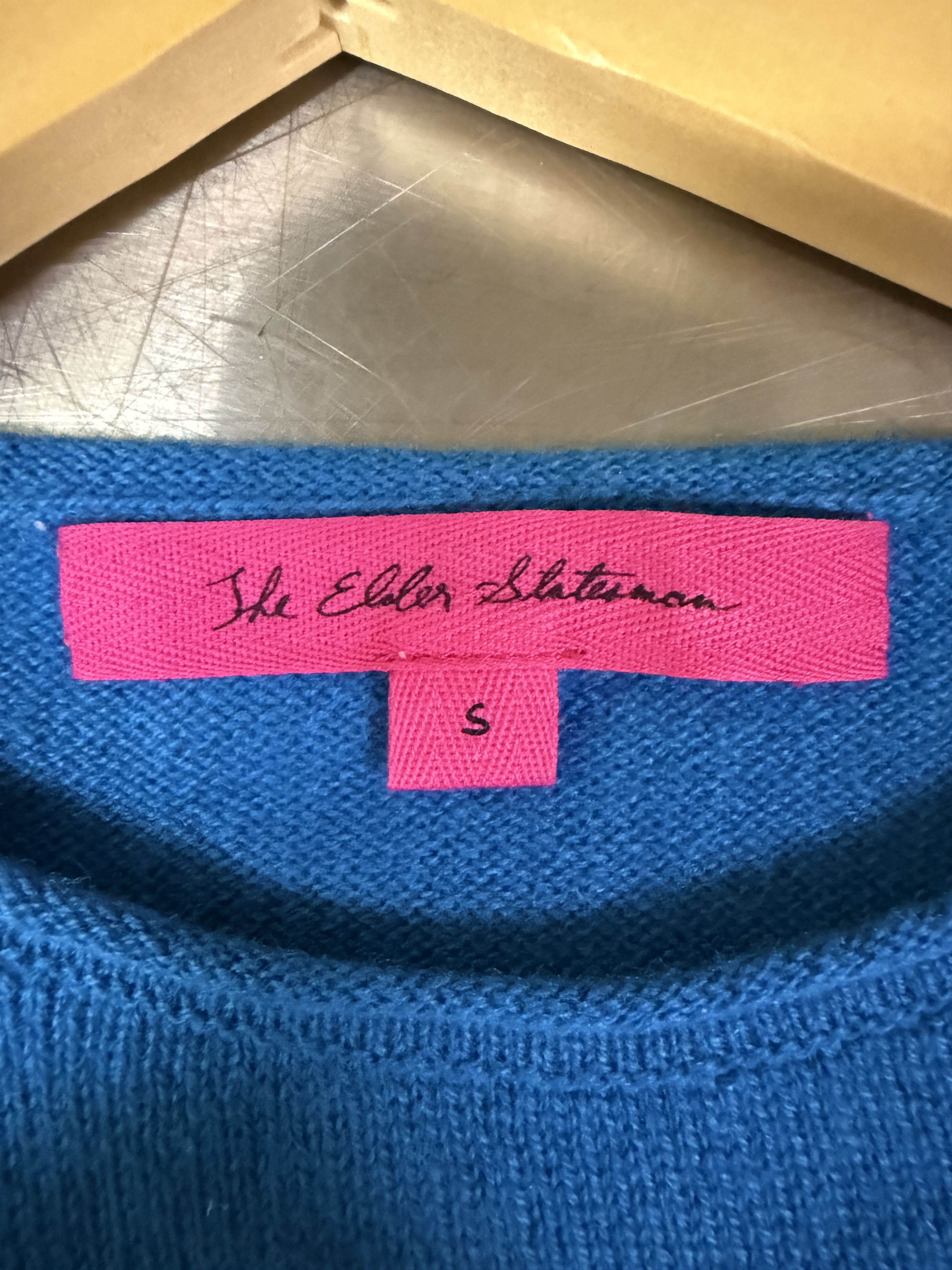 The Elder Statesman $985 The Elder Statesman Tranquility Cashmere Roll Crewneck Size S / US 4 / IT 40 - 4 Thumbnail