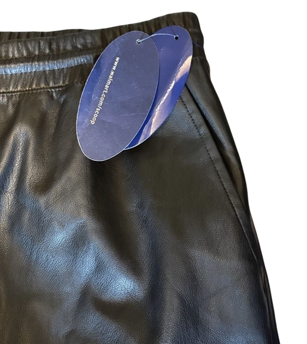 SCOOP Scoop NYC Vegan Leather Joggers New! Size 38" / US 16 / IT 52 - 7 Thumbnail