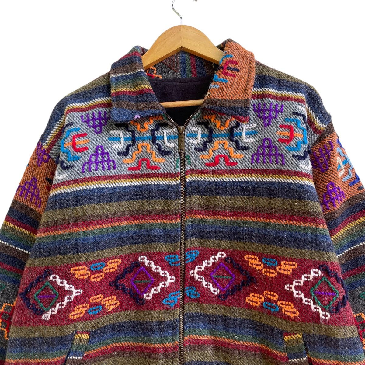 Other 💥Vintage Art Knit Zipper Up Jacket Size US M / EU 48-50 / 2 - 4 Thumbnail