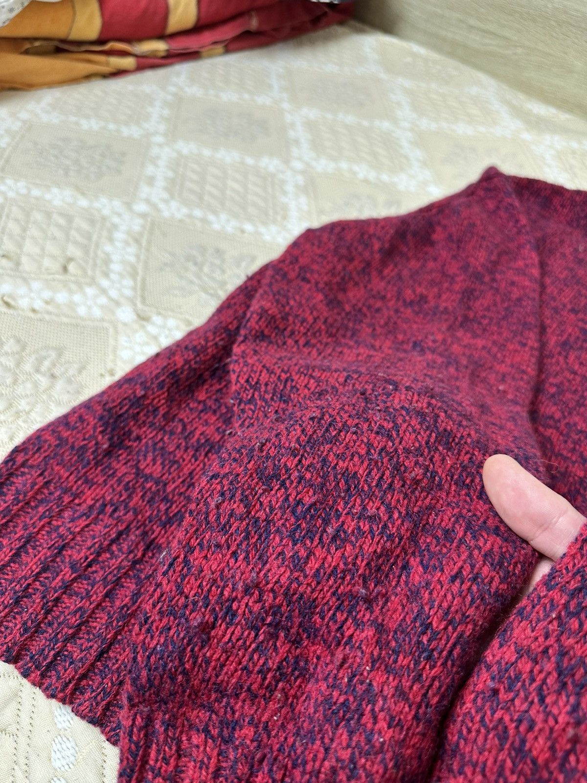 Woolrich Woolen Mills 🔥 Vintage 70s Woolrich Wool Knit Sweater Pullover Wool Retro Size US S / EU 44-46 / 1 - 6 Thumbnail