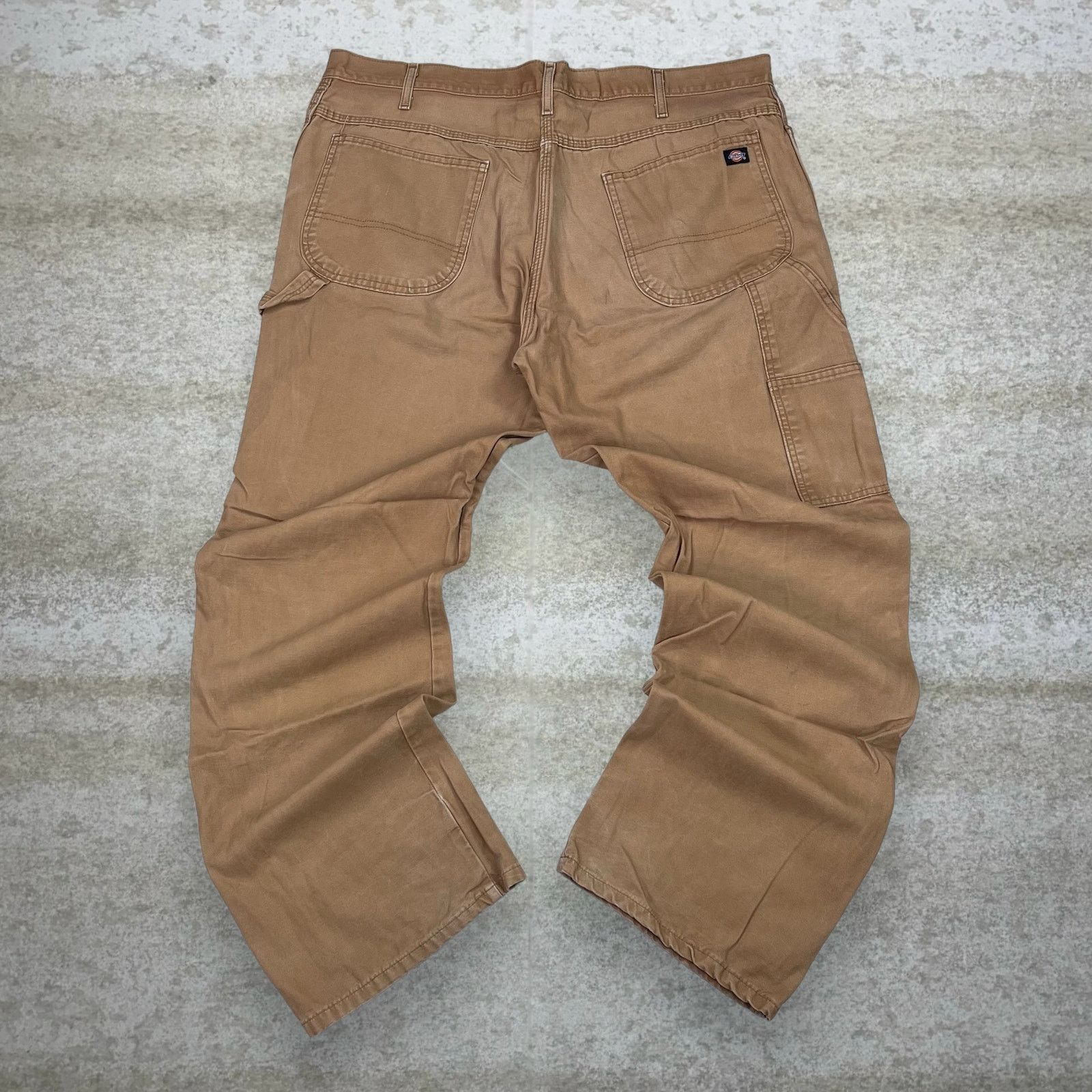 Dickies Vintage Y2K Dickies Carpenter Pants 40x32 Regular Fit Tan Size US 40 / EU 56 - 1 Thumbnail
