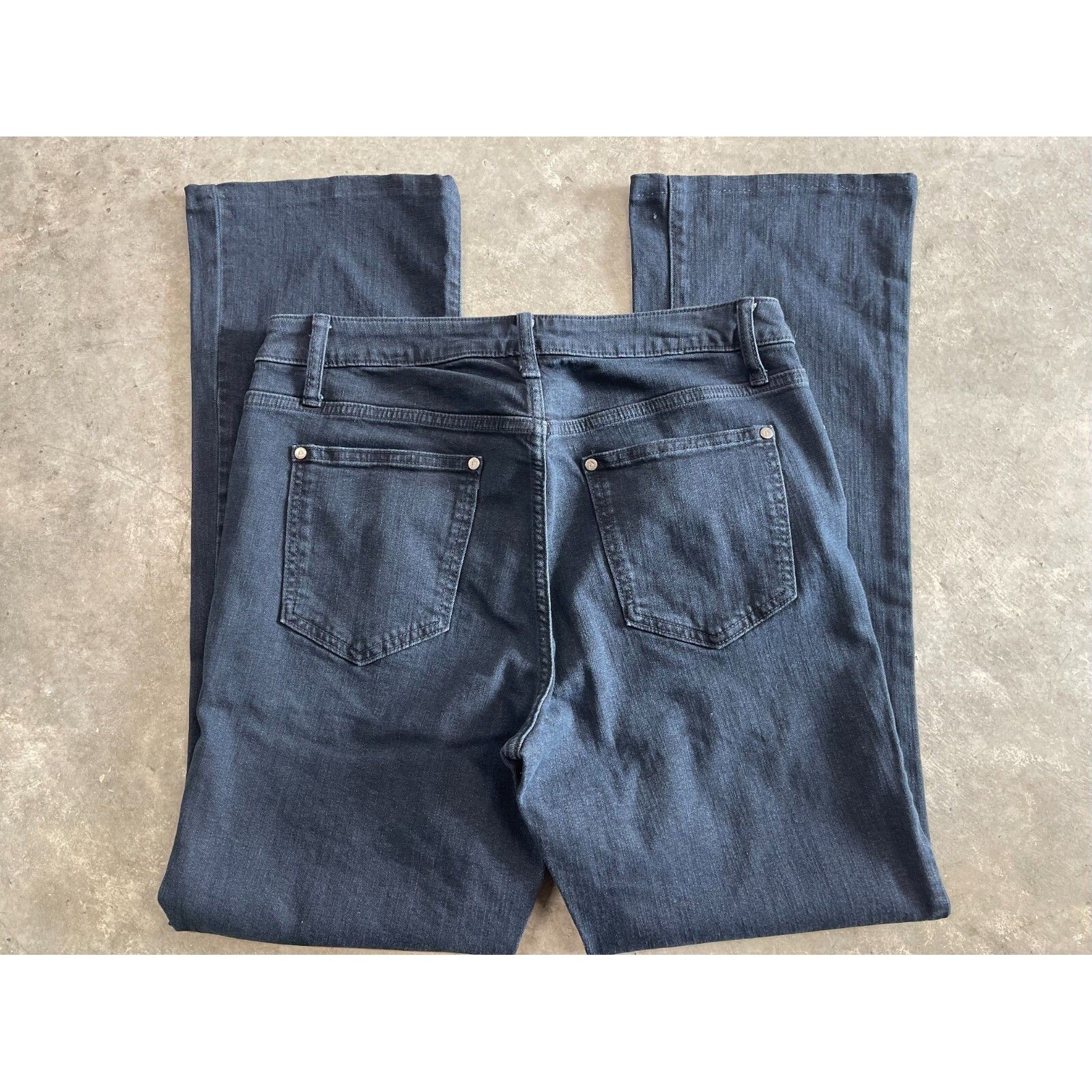Other SIMPLY VERA WANG BLACK BOOTCUT DENIM SZ 8 WOMENS Y2K 90S VTG Size 30" / US 8 / IT 44 - 5 Thumbnail
